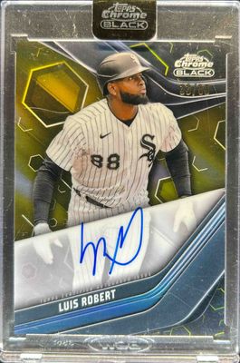 2023 Topps Chrome Black #CBA-LR Autographs - Gold Refractor /50