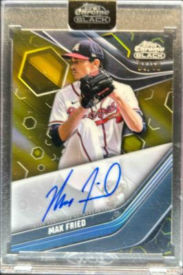 2023 Topps Chrome Black #CBA-MF Autographs - Gold Refractor /50