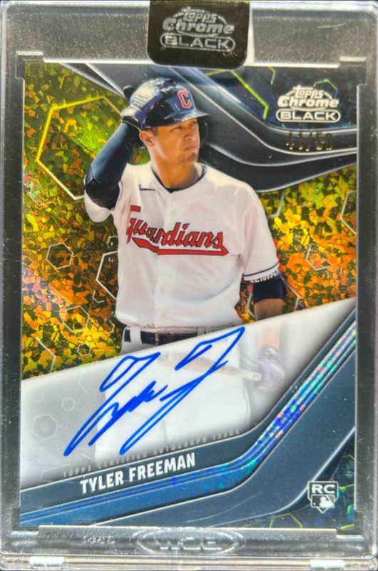 2023 Topps Chrome Black #CBA-TF Autographs - Gold Mini Diamond Refractor /50