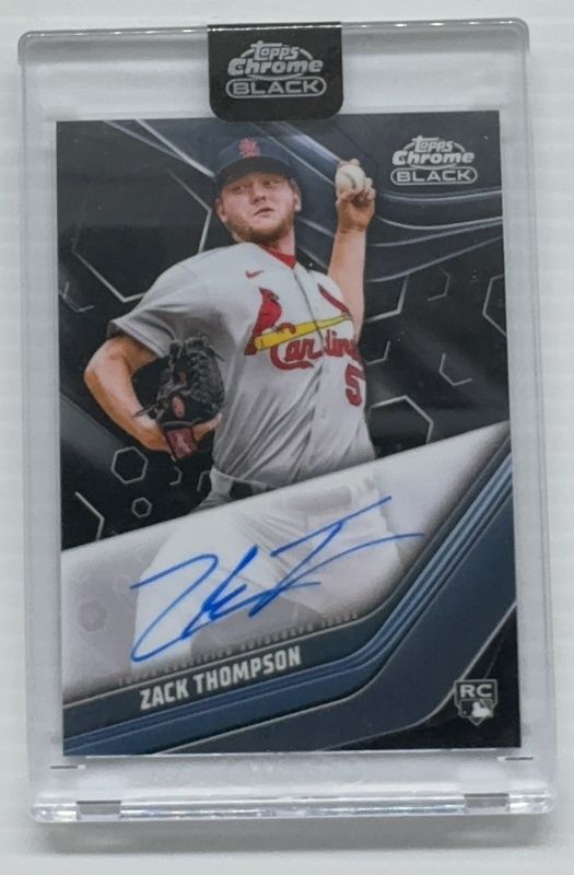 2023 Topps Chrome Black #CBA-ZT Autographs