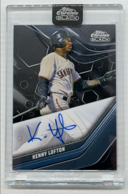 2023 Topps Chrome Black #CBA-KLO Autographs