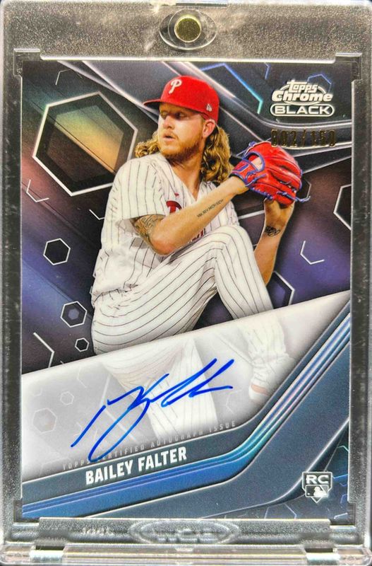 2023 Topps Chrome Black #CBA-BF Autographs - Refractor /150