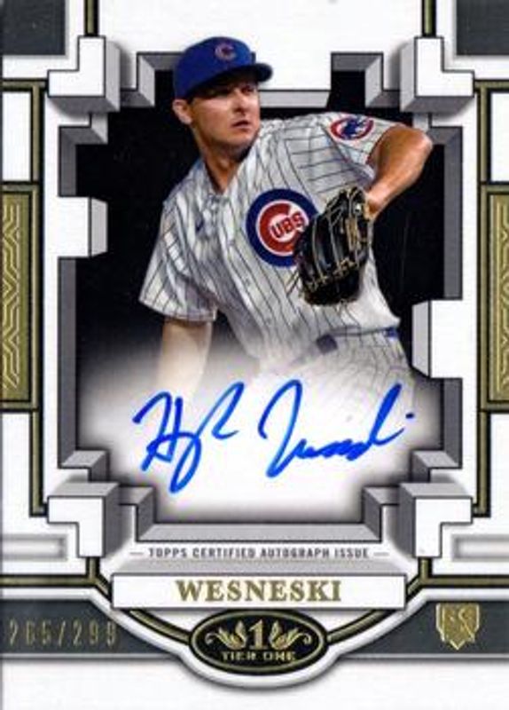 2023 Topps Tier One #BOA-HW Break Out Autographs /299