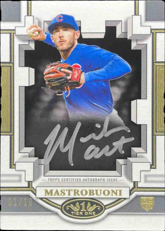 2023 Topps Tier One #BOA-MM Break Out Autographs - Silver Ink /10
