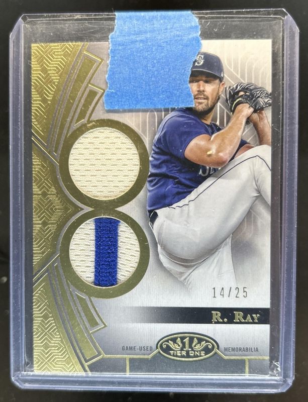 2023 Topps Tier One #T1R-RR Tier One Relics (Design A) Dual - Patch /25