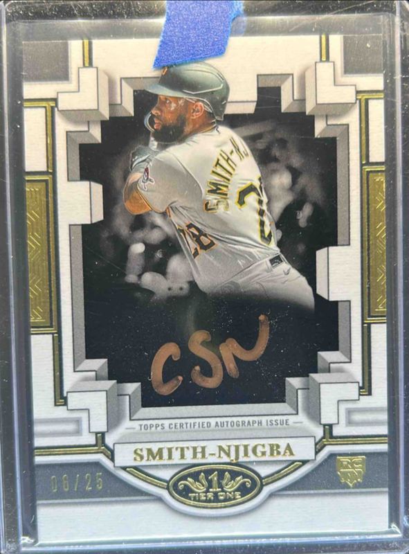 2023 Topps Tier One #BOA-CS1 Break Out Autographs - Bronze Ink /25