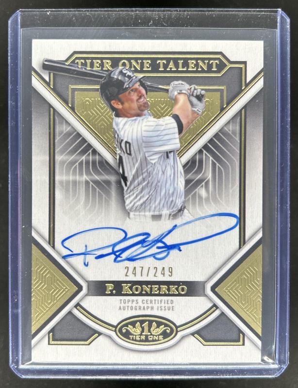 2023 Topps Tier One #T1TA-PK Tier One Talent Autographs /199