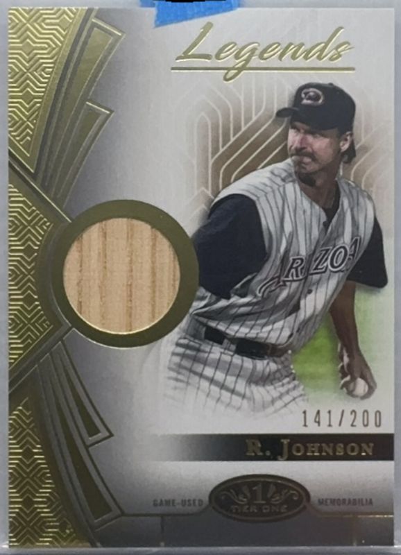 Randy Johnson 2023 Topps Tier One #T1LR-RJO Tier One Legends Relics /200 RAW