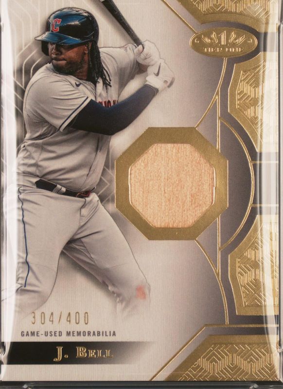 Josh Bell 2023 Topps Tier One #T1R-JB Tier One Relics (Design B) /400 RAW