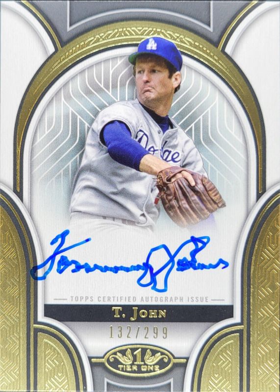 2023 Topps Tier One #PPA-TJ Prime Performers Autographs /49