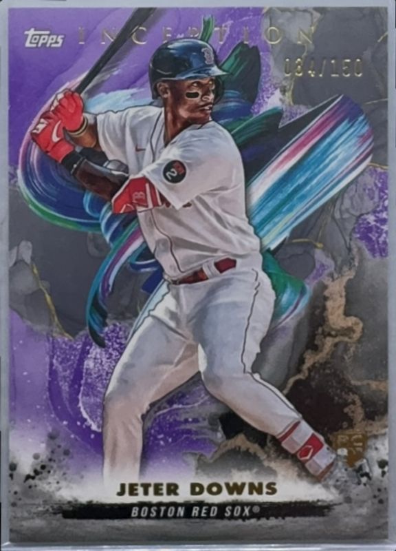 Jeter Downs 2023 Topps Inception #37 Purple /150 Rookie RAW