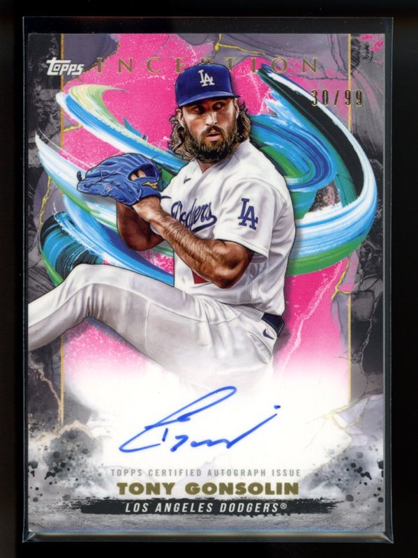 2023 Topps Inception #BRES-TG Rookie & Emerging Stars Autographs - Magenta /99