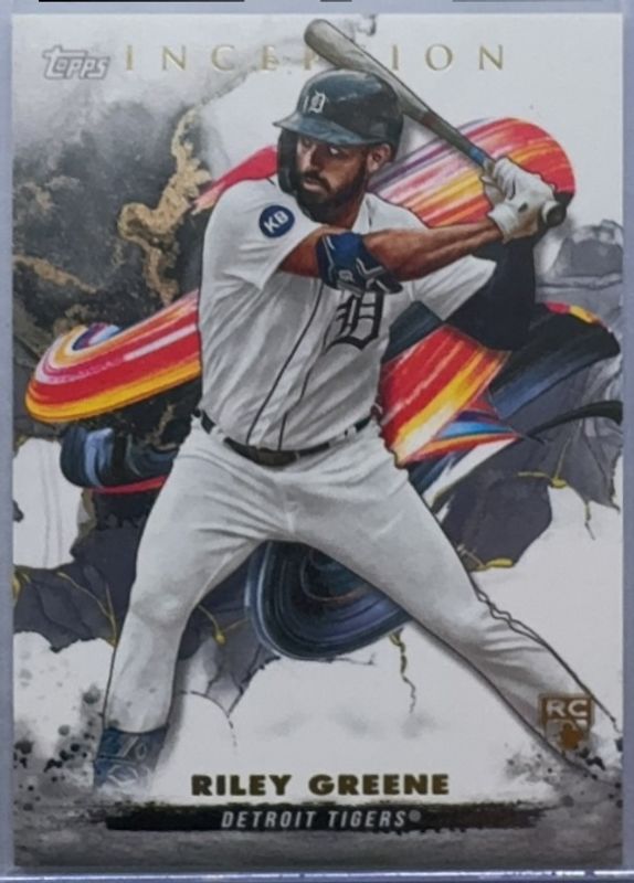 Riley Greene 2023 Topps Inception #97 Base Rookie RAW