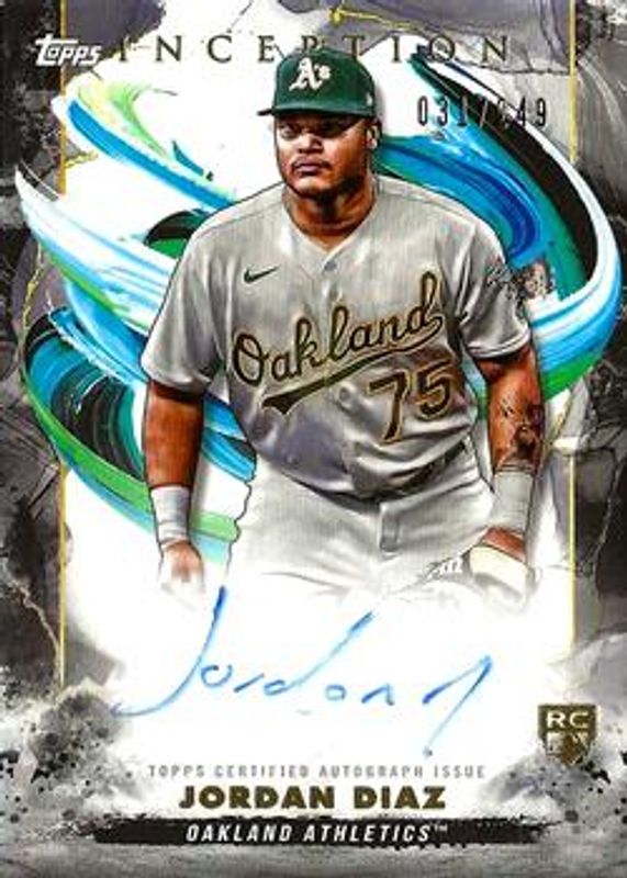 2023 Topps Inception #BRES-JDI Rookie & Emerging Stars Autographs /299