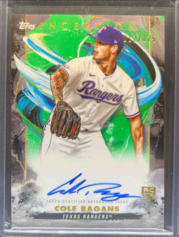 2023 Topps Inception #BRES-CR Rookie & Emerging Stars Autographs - Green /125