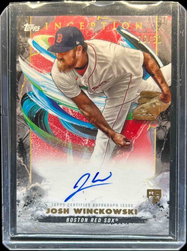 2023 Topps Inception #BRES-JW Rookie & Emerging Stars Autographs - Red /50
