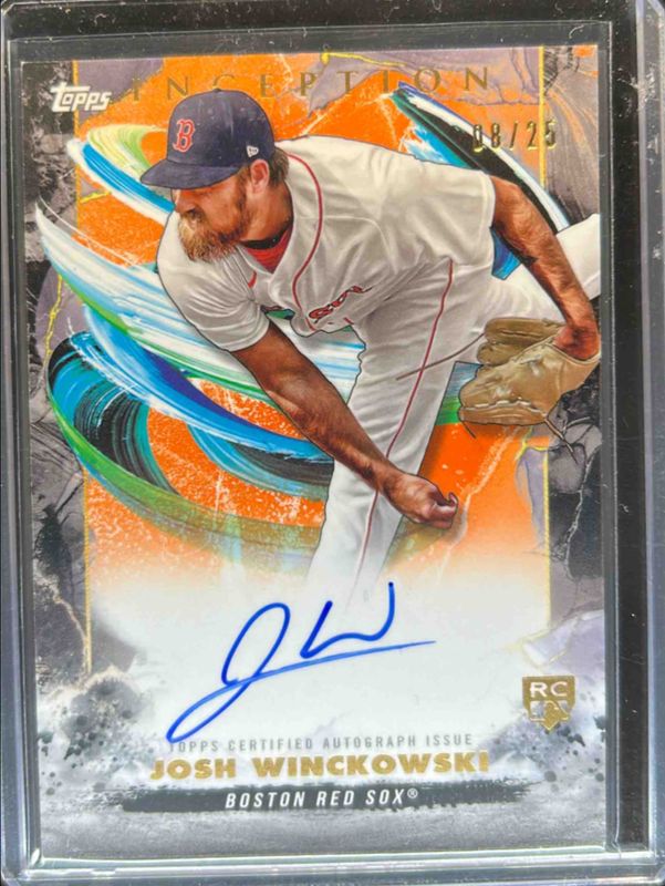 2023 Topps Inception #BRES-JW Rookie & Emerging Stars Autographs - Orange /25