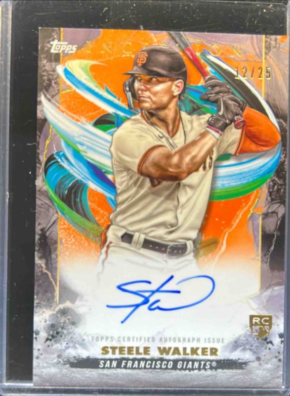 2023 Topps Inception #BRES-SW Rookie & Emerging Stars Autographs - Orange /25