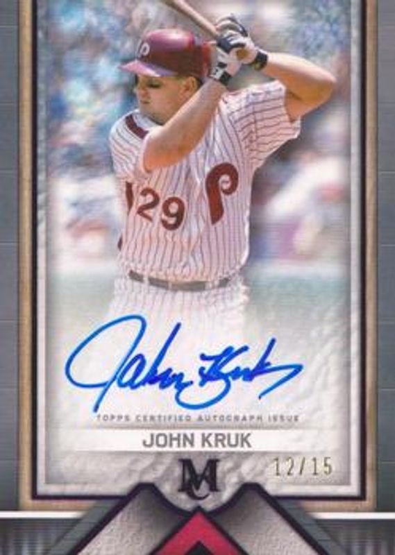 2023 Topps Museum Collection #AA-JK Archival Autographs - Amethyst /15