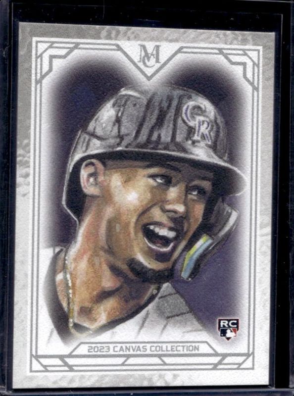 Ezequiel Tovar 2023 Topps Museum Collection #CCR-22 Canvas Collection Reprints Rookie RAW