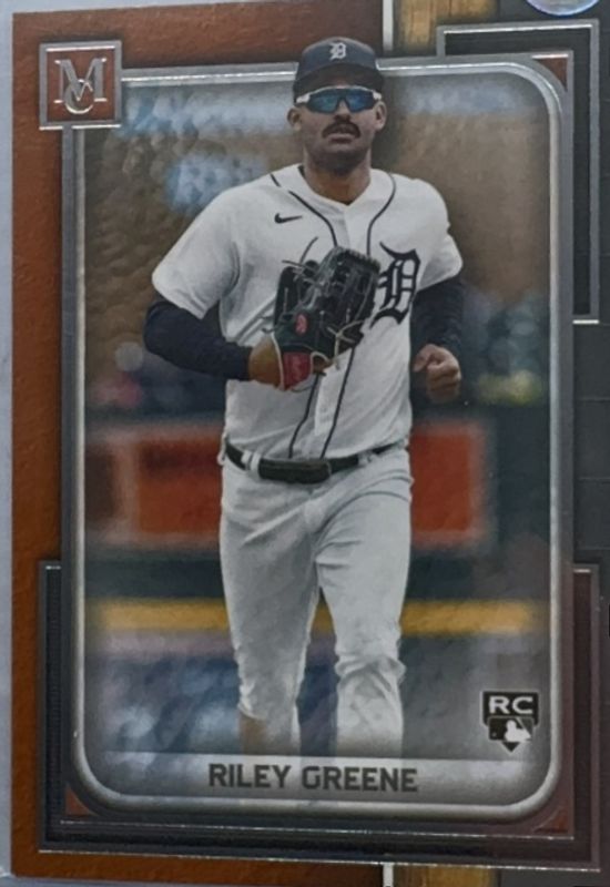 Riley Greene 2023 Topps Museum Collection #35 Copper Rookie RAW