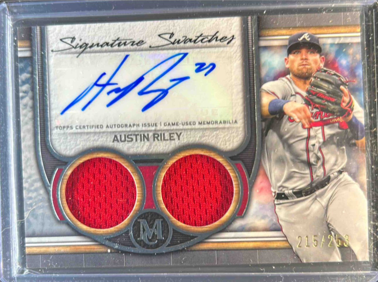 Austin Riley 2023 Topps Museum Collection #SWDRA-ARI Single Player ...