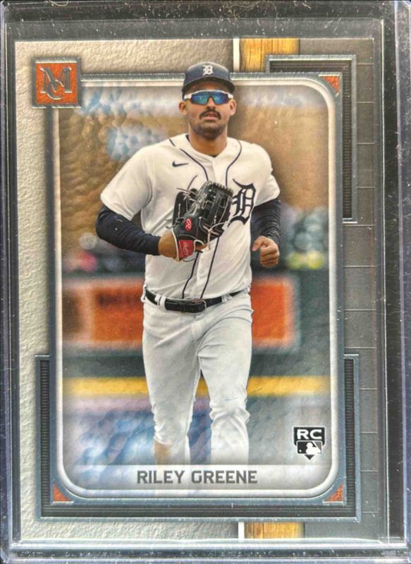 Riley Greene 2023 Topps Museum Collection #35 Base Rookie RAW