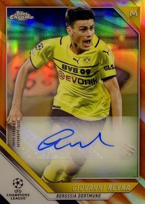 2021 Topps Chrome UEFA Champions League #CA-GR Autographs - Orange Refractor /25