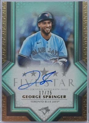 2023 Topps Five Star #FSA-GSP Aqua /75