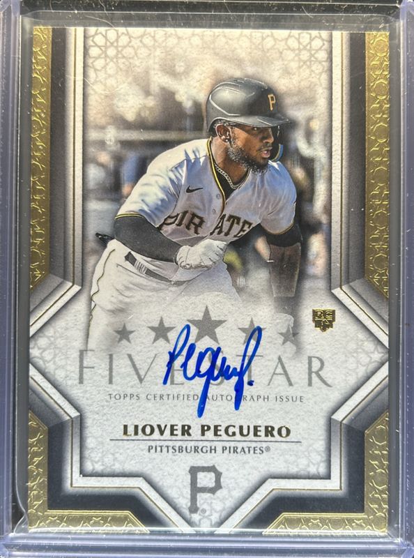 Liover Peguero 2023 Topps Five Star #FSA-LP Base Rookie RAW