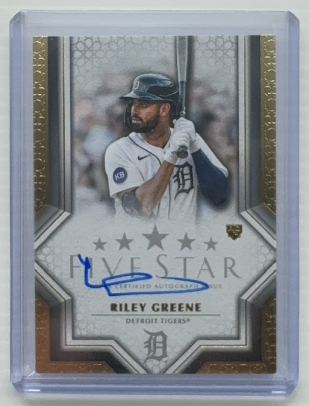 Riley Greene 2023 Topps Five Star #FSA-RG Base Price Guide