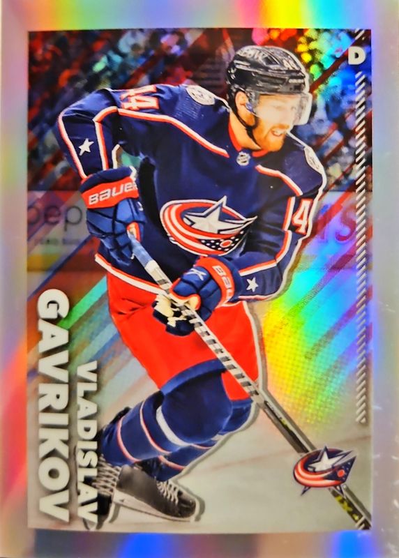 2022 Topps Chrome NHL Sticker Collection #151 Refractor /99