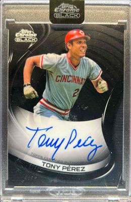 2022 Topps Chrome Black #CBA-TP Autographs