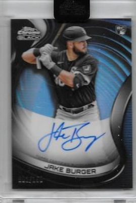 2022 Topps Chrome Black #CBA-JBU Autographs