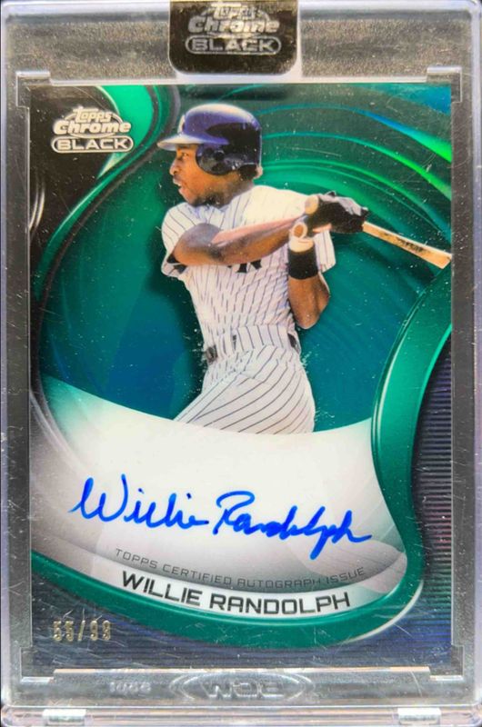 2022 Topps Chrome Black #CBA-WR Autographs - Green Refractor /99