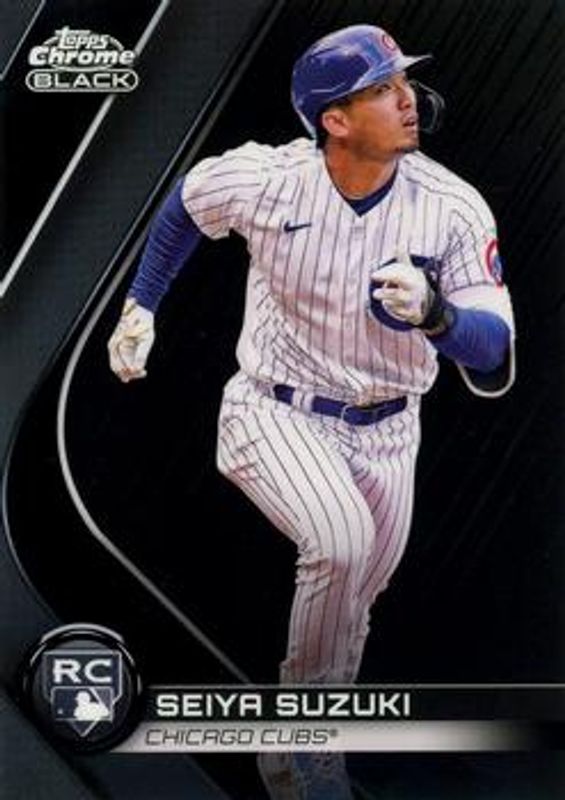 Seiya Suzuki 2022 Topps Chrome Black #BRDV-6 Rookie Design Variations RAW