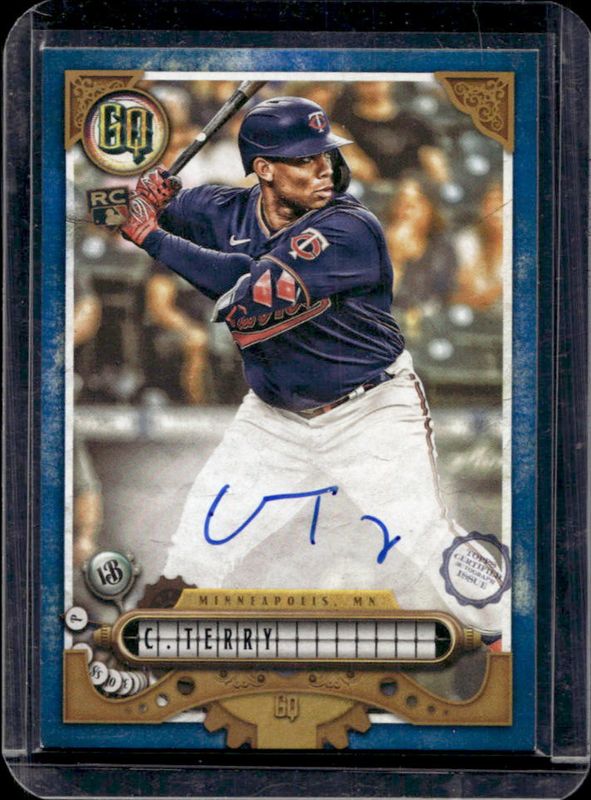 2022 Topps Gypsy Queen #GQA-CT GQ Autographs - Indigo /150