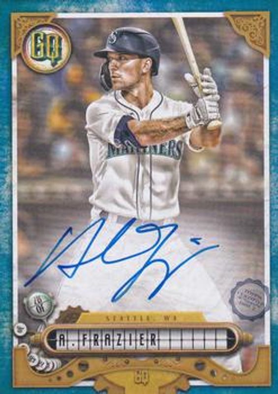 2022 Topps Gypsy Queen #GQA-AF GQ Autographs - Indigo /150