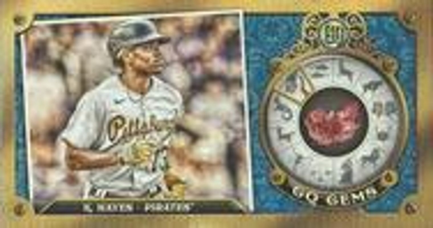 Ke'Bryan Hayes 2022 Topps Gypsy Queen #GGM-20 Gypsy Gems Minis - Blue /250 RAW