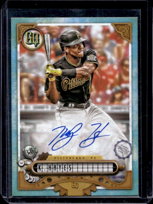 Ke'Bryan Hayes 2022 Topps Gypsy Queen #GQA-KHA GQ Autographs - Blue /99 RAW