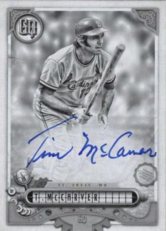 2022 Topps Gypsy Queen #GQA-TM GQ Autographs - Black & White /50