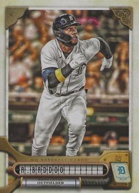 Akil Baddoo 2022 Topps Gypsy Queen #268 Team Logo Swap RAW