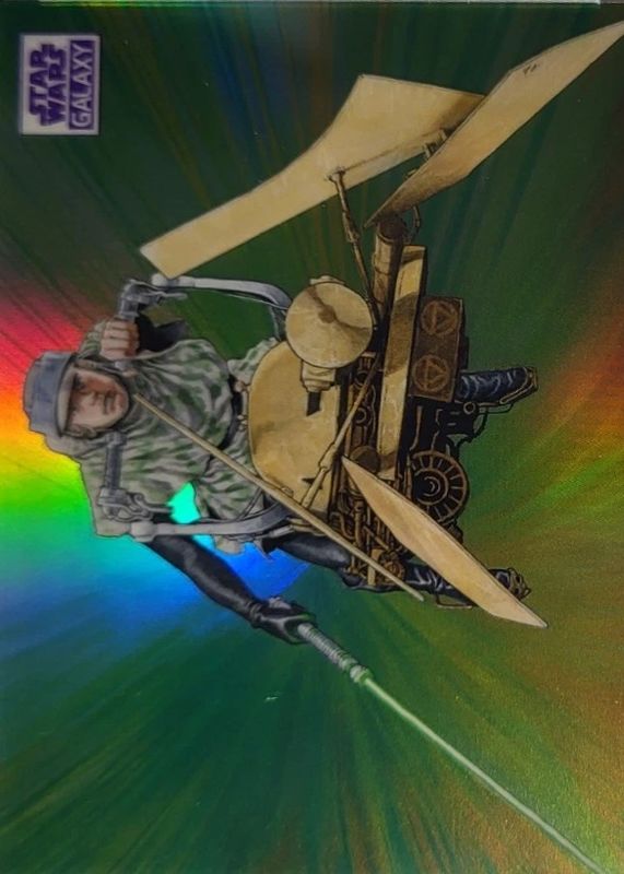 2021 Topps Chrome Star Wars Galaxy #62 Purple Refractor /25