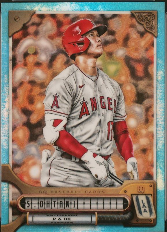 Shohei Ohtani 2022 Topps Gypsy Queen #39 Chrome - Blue Refractor