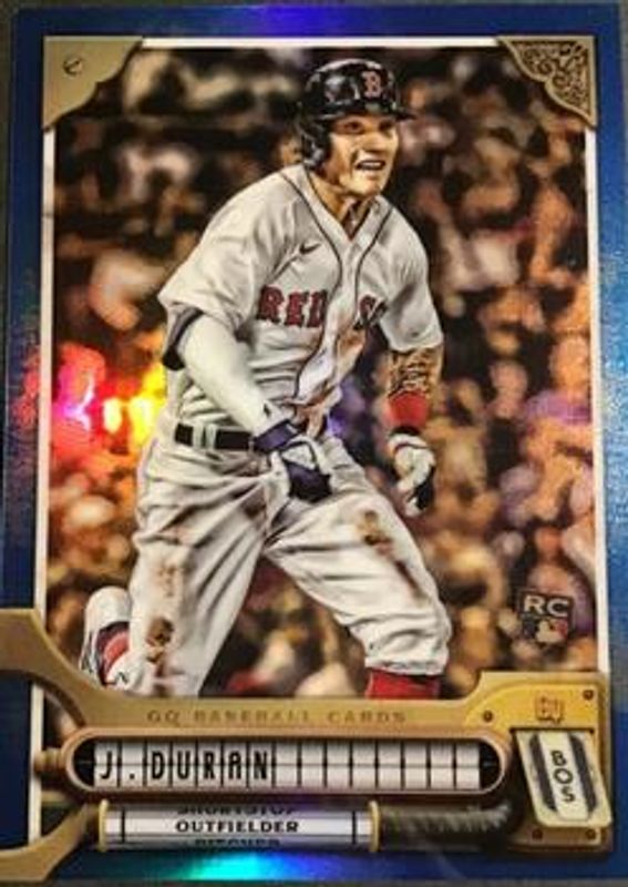Jarren Duran 2022 Topps Gypsy Queen #221 Blue /150 Rookie RAW