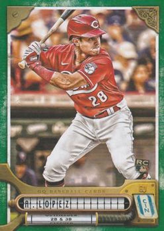 2022 Topps Gypsy Queen #92 Green