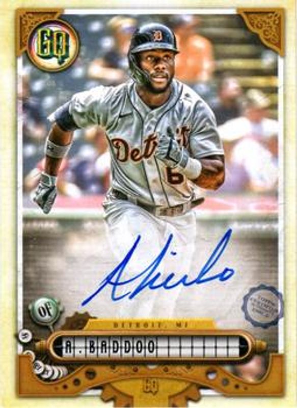 Akil Baddoo 2022 Topps Gypsy Queen #GQA-AB GQ Autographs RAW