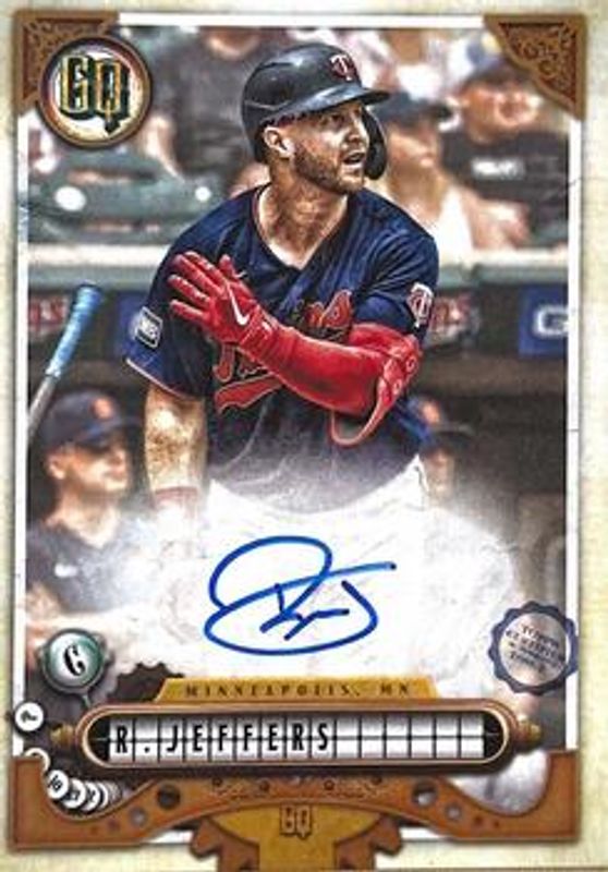 Ryan Jeffers 2022 Topps Gypsy Queen #GQA-RJ GQ Autographs RAW