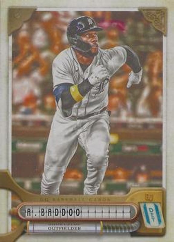 Akil Baddoo 2022 Topps Gypsy Queen #268 Missing Black Plate RAW