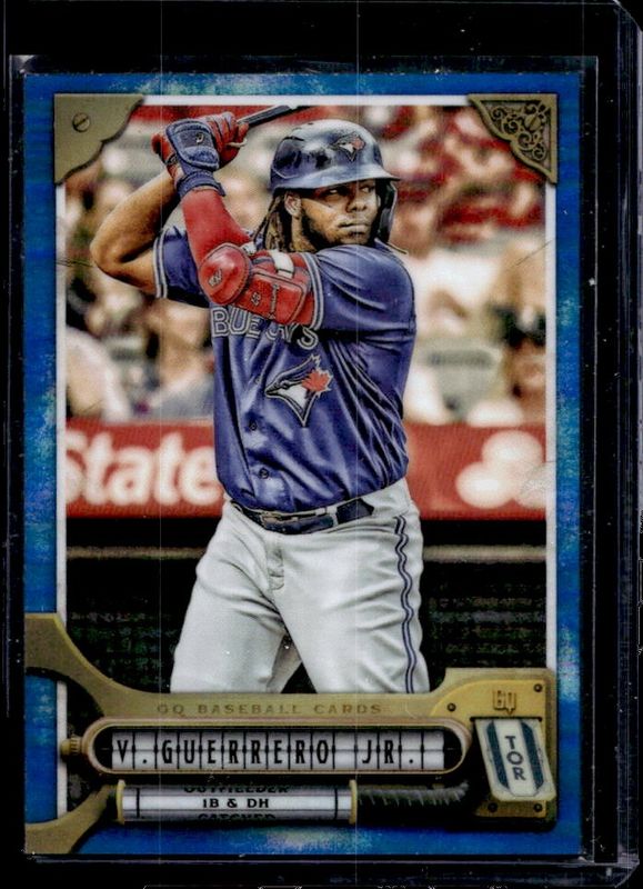 Aaron Judge / Bobby Witt Jr. / Vladimir Guerrero Jr. 2022 Topps Gypsy Queen #18 Chrome - Indigo Refractor /150 RAW